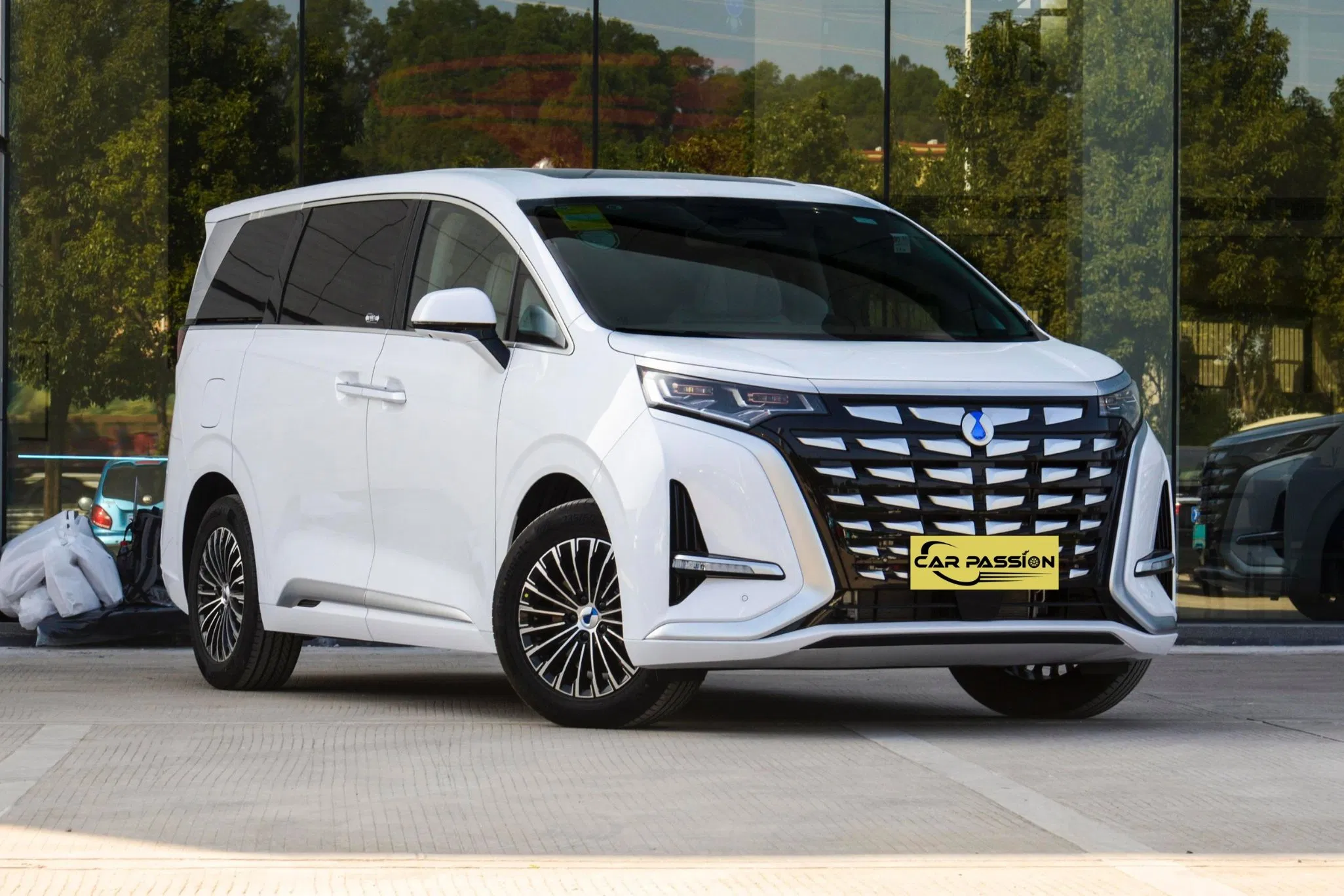 Por Byd Denza D9 coche eléctrico Dmi vehículo eléctrico MPV viaje familiar vehículo de negocios Denza N7 N8