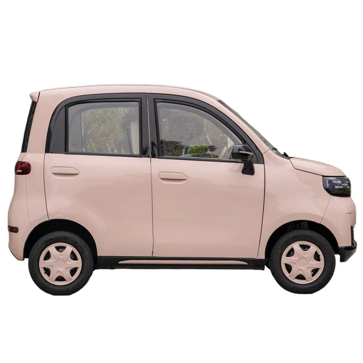 Coche Eléctrico Mini Asequible Nuevo Vehículo Automotor para Desplazamientos Urbanos Ecológicos con 5 Puertas