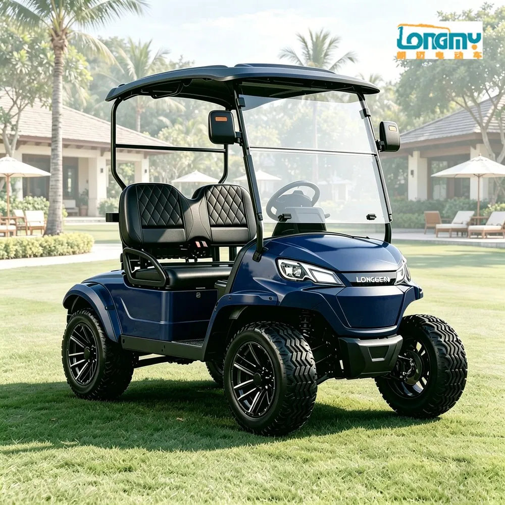 Vehículo de Golf Eléctrico de Caza con Batería de Litio 2 Asientos 2WD Nueva Energía