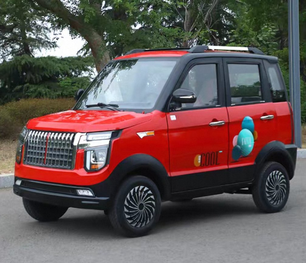 Coche Eléctrico Mini de Lujo para Adultos de Cuatro Asientos y Gran Espacio 60V 4-Wheel