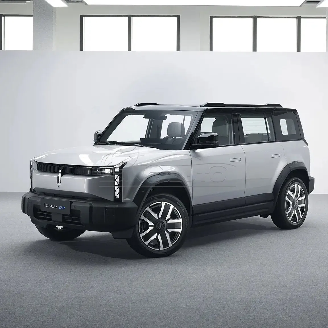 Sino Chery Icar 03 Vehículo de segunda mano y acciones distribuidores de China SUV vehículo de combustible convencional 5-Door 5-Seater SUV 4 vehículo de pasajeros con ruedas