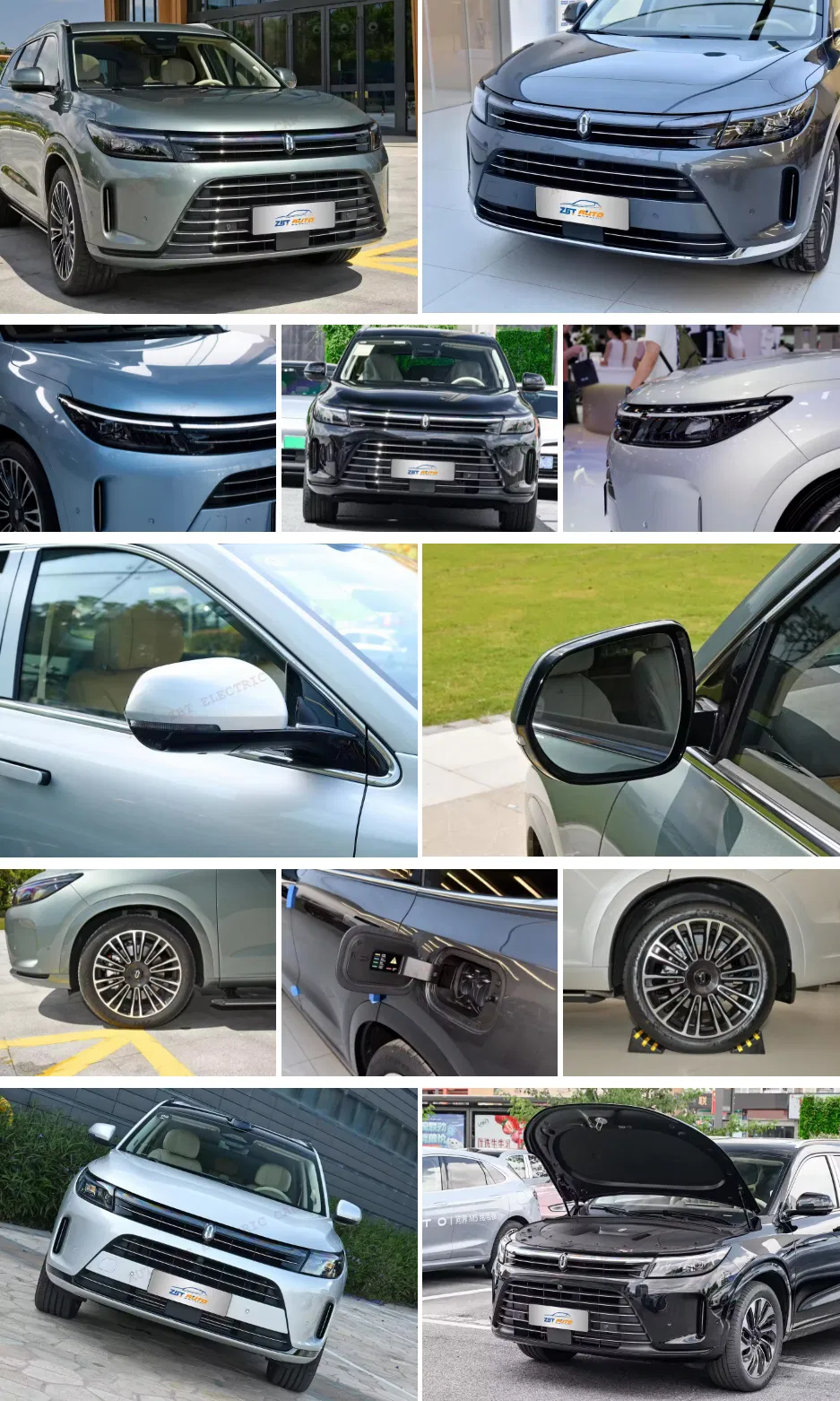 Hecho en China Coche Eléctrico Huawei Aito M7 SUV Vehículo de Nueva Energía Inteligente