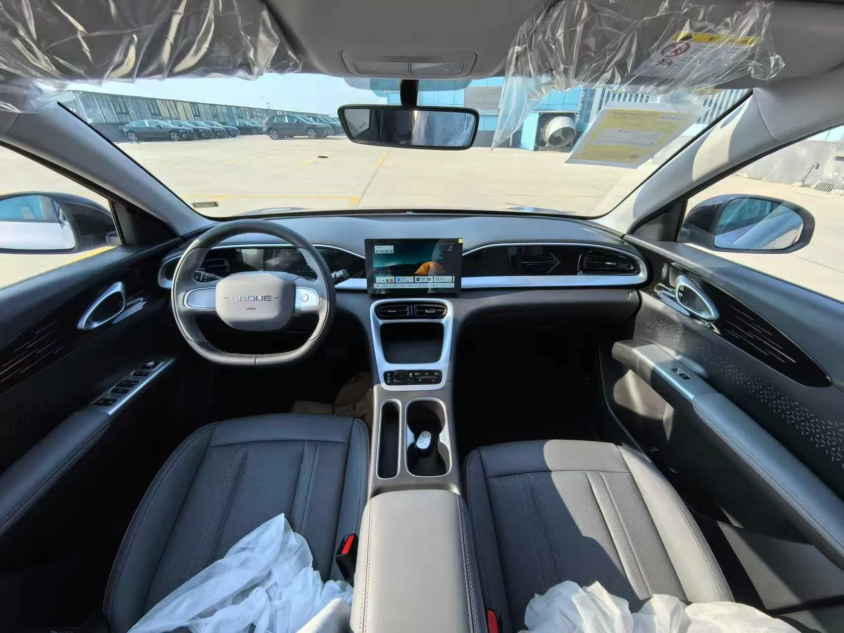 Detalle interior Geely Galaxy Wish