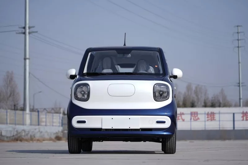 Coche mini eléctrico de pasajeros compacto para todas las estaciones, vehículo de nueva energía popular