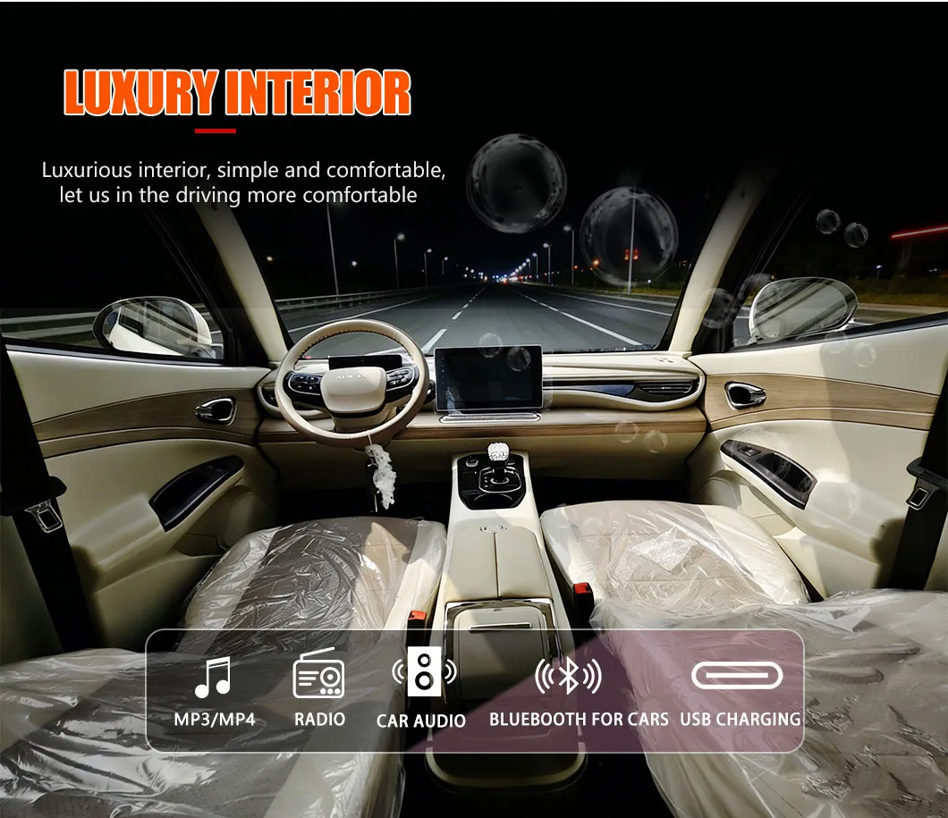 Interior del Mini Coche Eléctrico