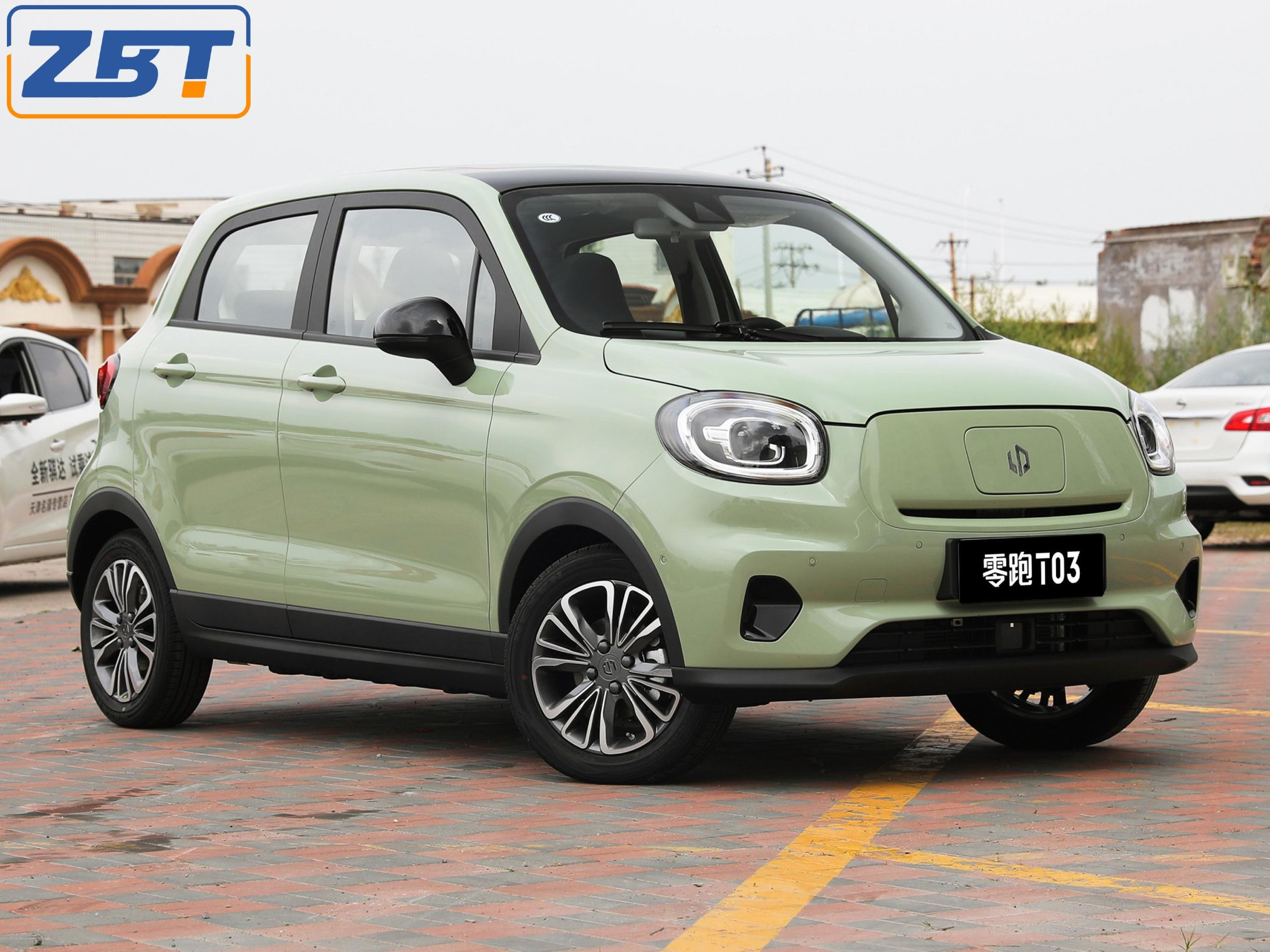 Precio Barato Venta Caliente Leapmotor T03 EV Coche Eléctrico Privado de Pasajeros 4X2 2WD Hatchback con Arranque Remoto Sin Llave