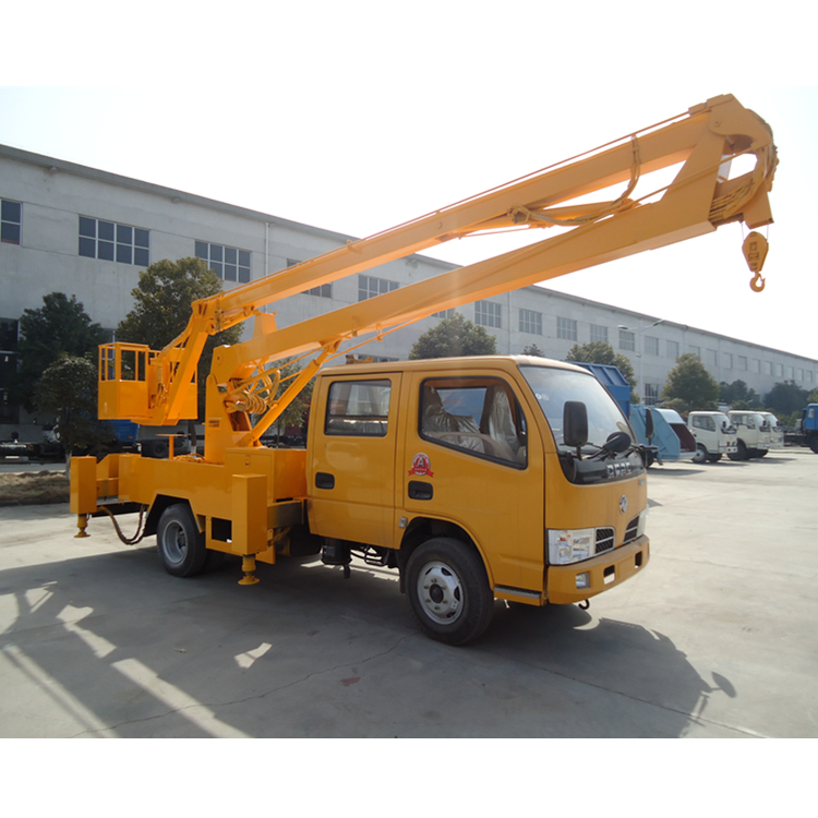 Vehículo de Trabajo en Altura Dongfeng Barato 4X2 Venta de Plataforma de Trabajo Aéreo en Líbano 14m