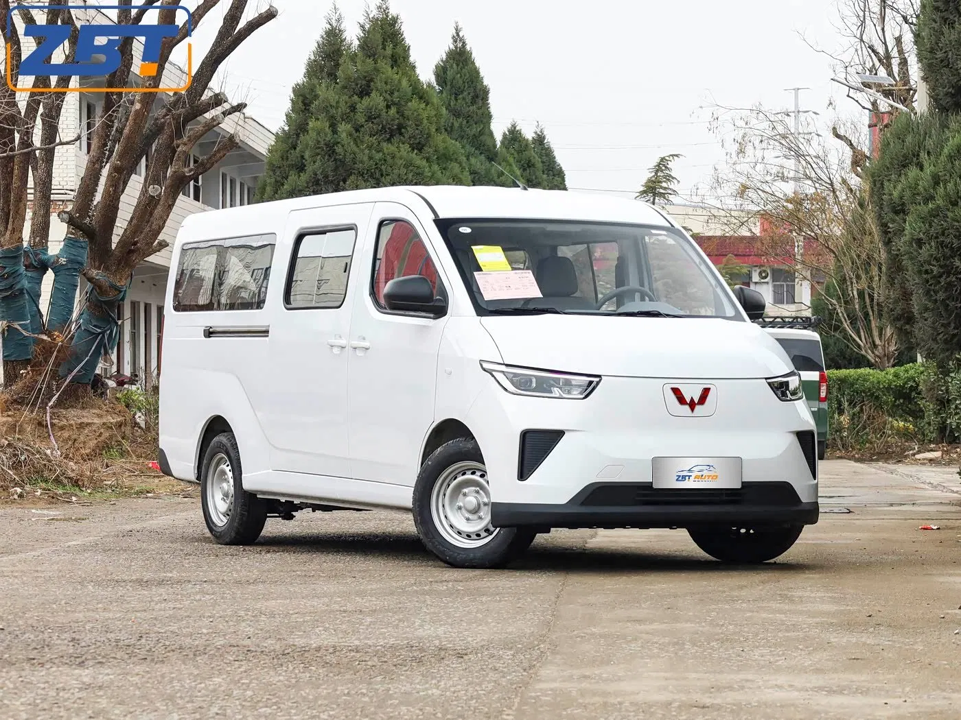 Atuozbt 2026 Wuling Yangguang Electric Van Electric Vehicle Dual-Purpose Commercial and Passenger Vehicle 9-Seater Electric Mini Bus