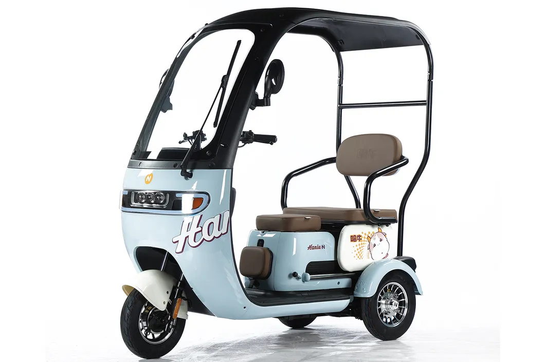 Scooter de movilidad vehículo eléctrico con prueba de e-triciclo 3 bicicleta