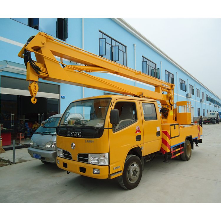 Vehículo de Trabajo en Altura Dongfeng Barato 4X2 Venta de Plataforma de Trabajo Aéreo en Líbano 14m