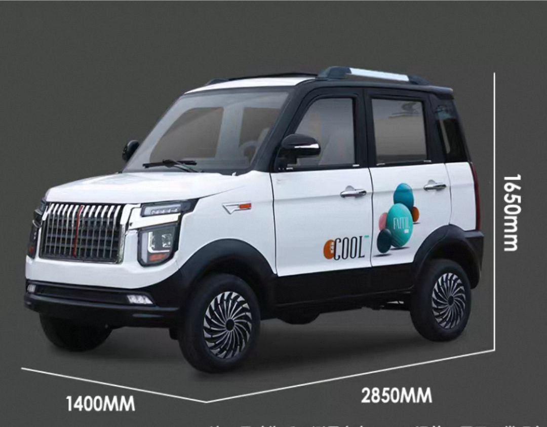 Coche Eléctrico Mini de Lujo para Adultos de Cuatro Asientos y Gran Espacio 60V 4-Wheel