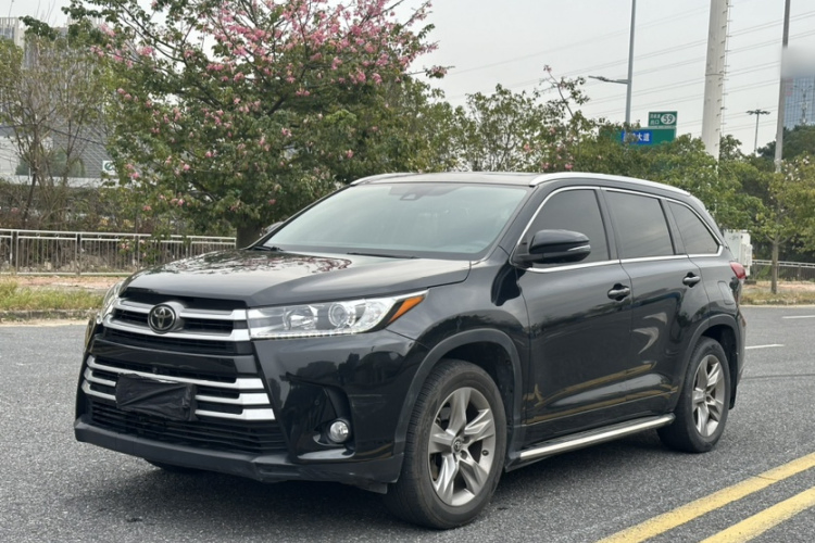SUV Toyota Highlander Usado - Opciones de Petróleo y Híbrido Eléctrico, 7 Asientos Coche Familiar al por Mayor