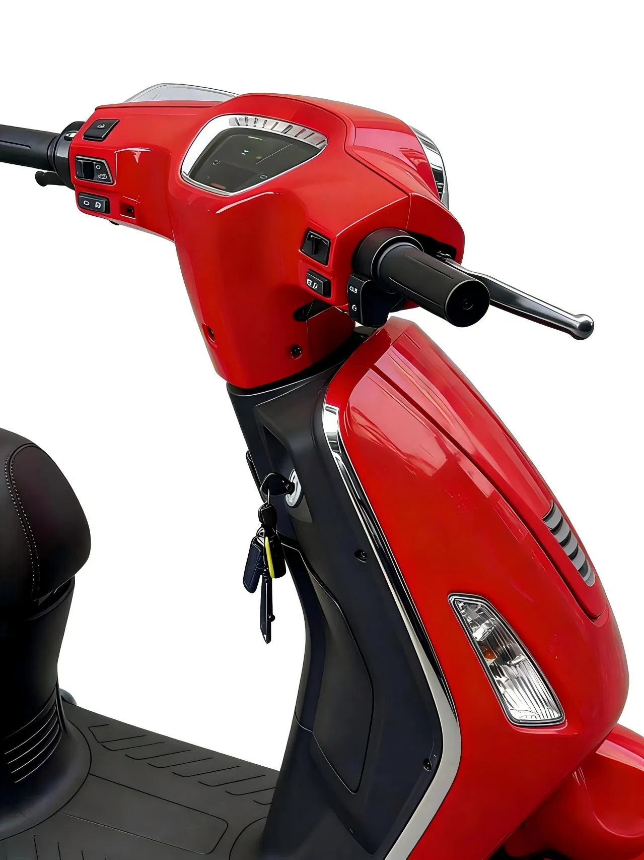 Scooter Eléctrico EEC Coc 72V, Frenado CBS, L3e Aprobado, Bicicleta Urbana EV para Desplazamientos en Flota Moped Eléctrico