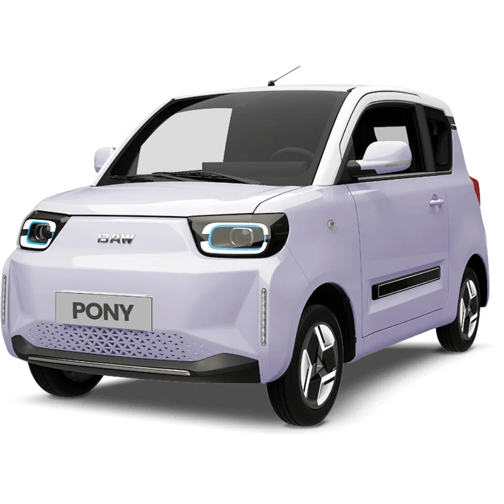 BAW Mini Coche Premium EV-4-Seater Vehículo Eléctrico de Ciudad