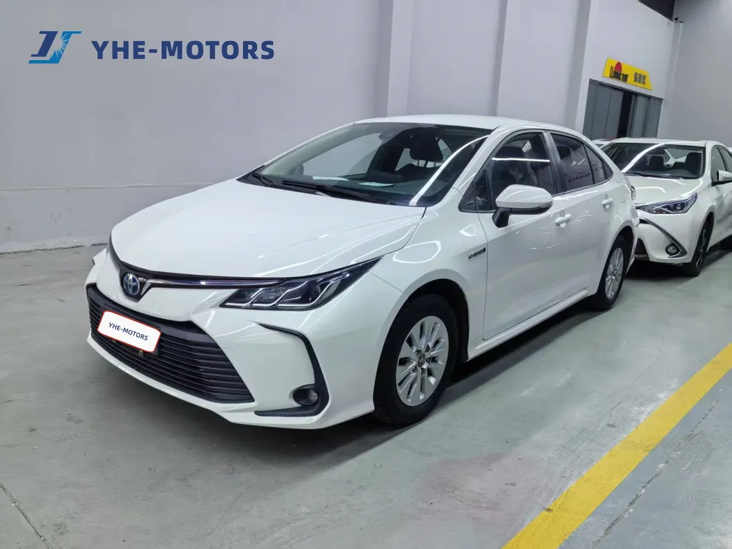 Vehículo familiar compacto eléctrico híbrido Toyota Corolla a precio de fábrica, venta caliente de coche eléctrico usado
