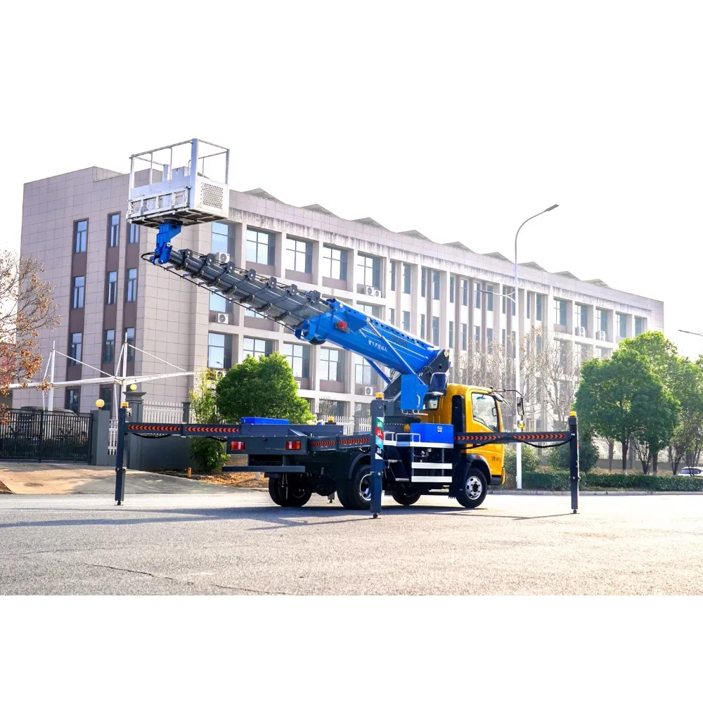 Vehículo de Trabajo Aéreo Elevador de Tijera Móvil 16m18m 20m Camión de Plataforma Plataforma Aérea