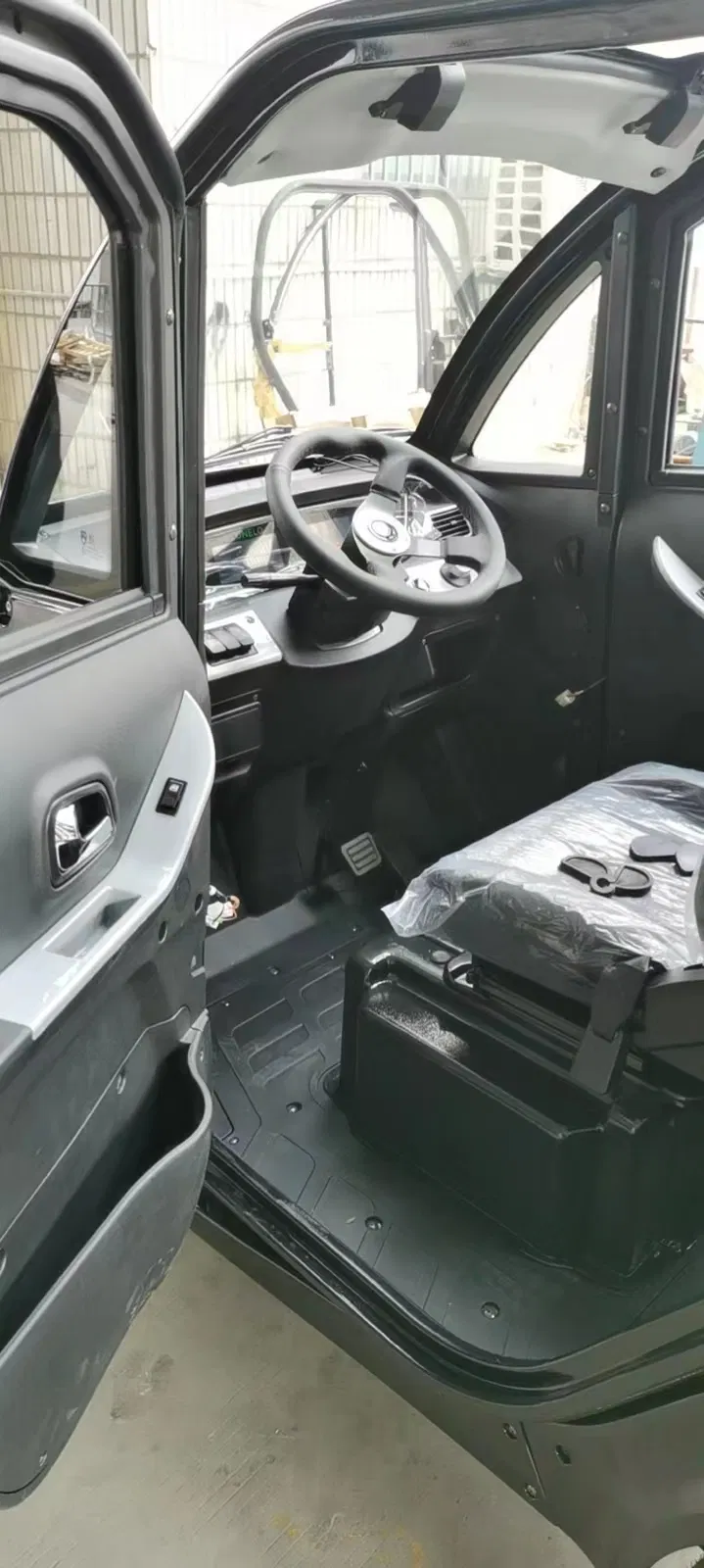 Detalle Interior Coche Eléctrico