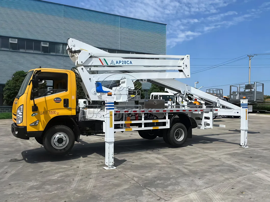 Plataforma de Trabajo Aéreo Híbrida Jmc 28m de Alta Resistencia en Venta