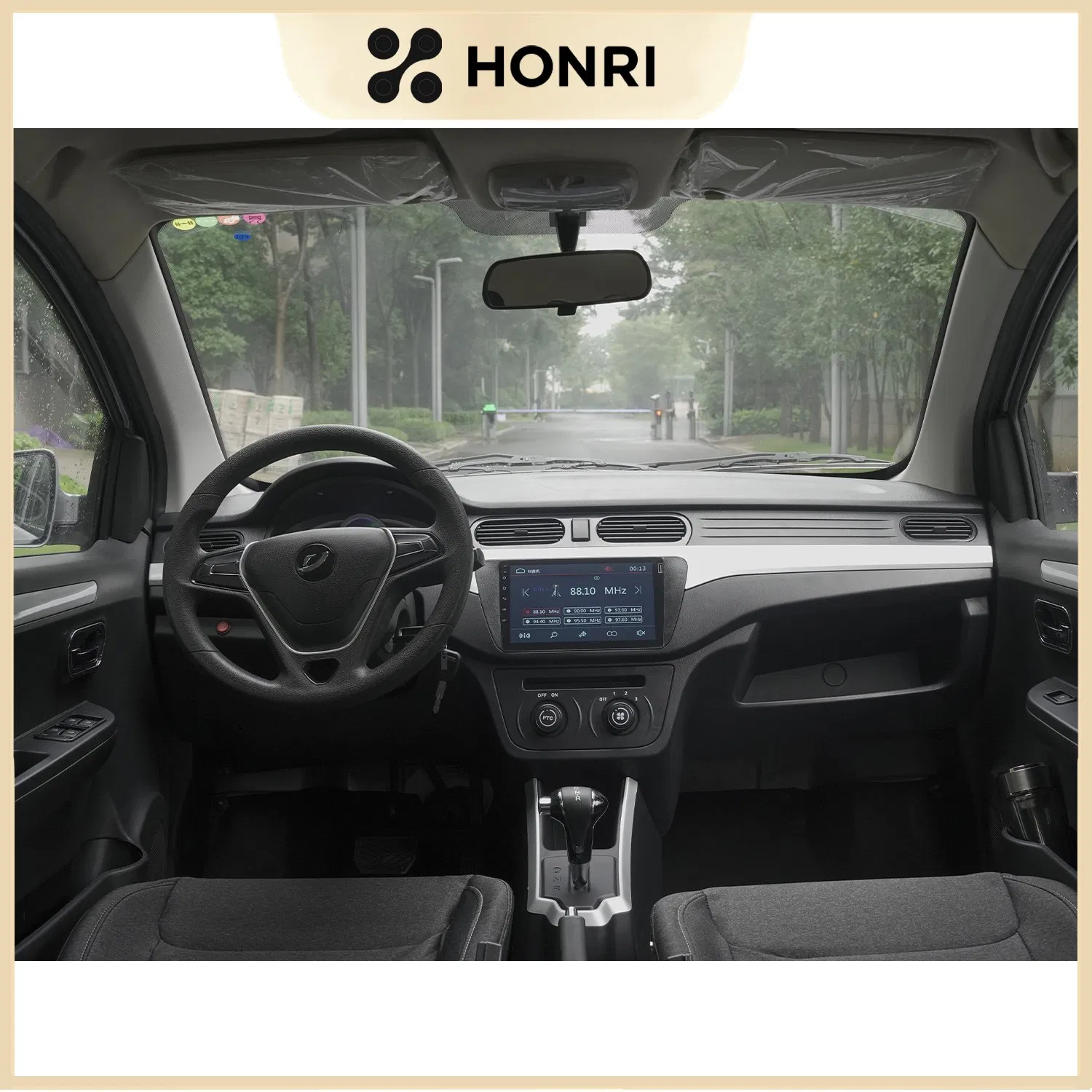 Honri D90 Coche Mini EV de Larga Duración de Batería Automóvil Coche Eléctrico Mini 5 Puerta 4 Asiento Desde China Coche Mini