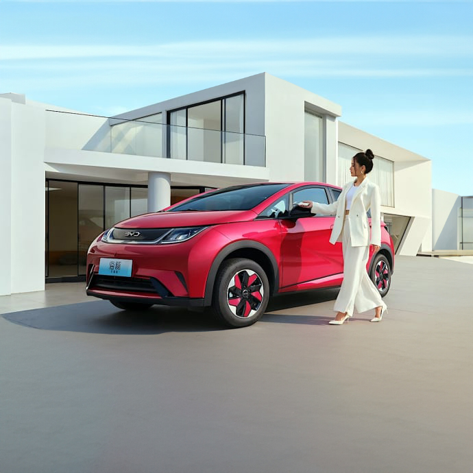 Vehículo Eléctrico Sino Fábrica China Byd Dolphin SUV Coche Usado Híbrido 5-Door 5-Seat Hatchback Vehículos Pasajeros Eléctricos