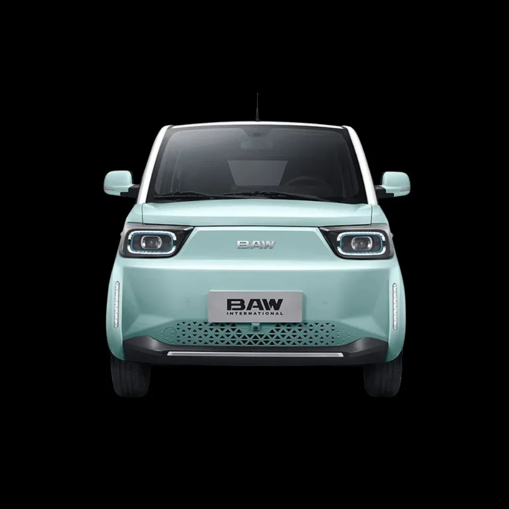 BAW Mini Coche Premium EV-4-Seater Vehículo Eléctrico de Ciudad