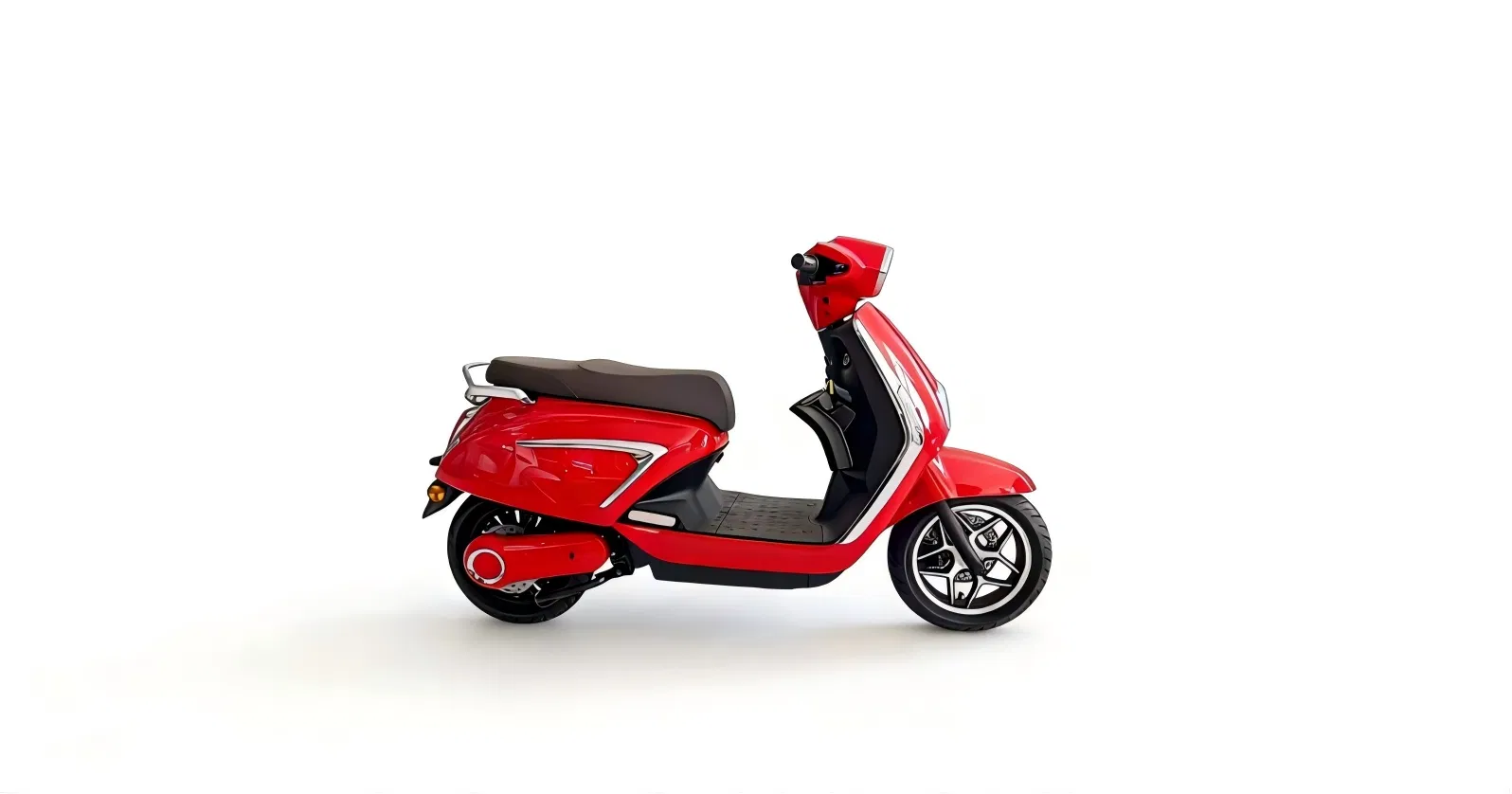Scooter Eléctrico EEC Coc 72V, Frenado CBS, L3e Aprobado, Bicicleta Urbana EV para Desplazamientos en Flota Moped Eléctrico