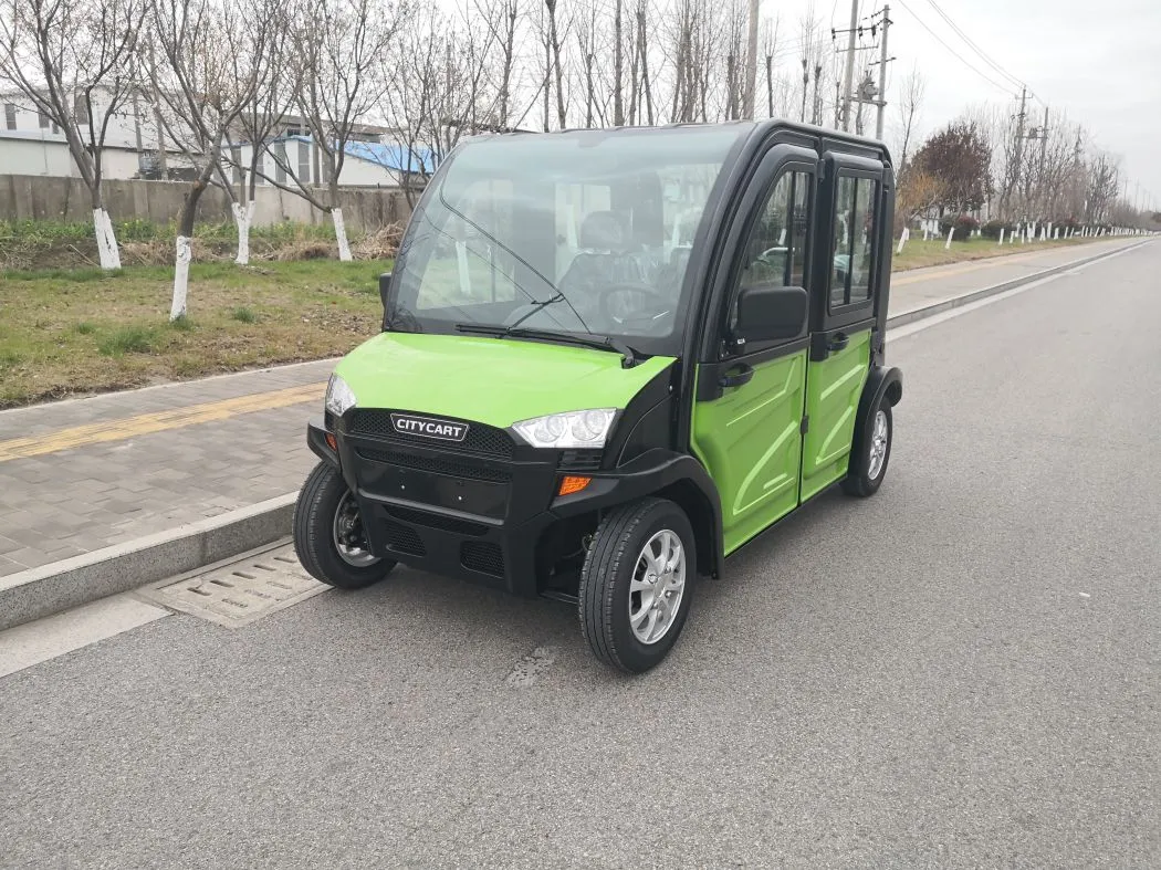 Venta al por mayor de coche eléctrico mini de baja velocidad de la familia usado con 4 asientos