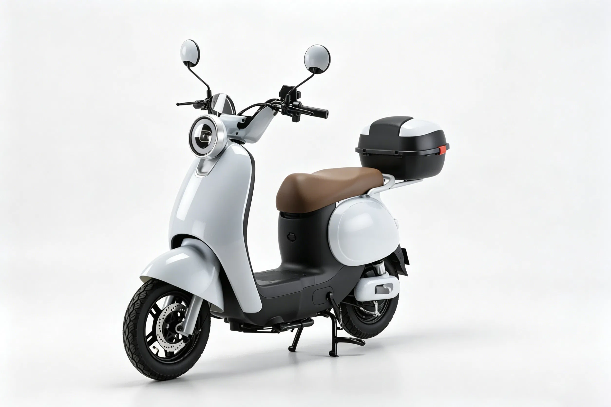 Scooter eléctrico urbano inteligente de cero emisiones, suministro de flota de motocicletas ecológicas
