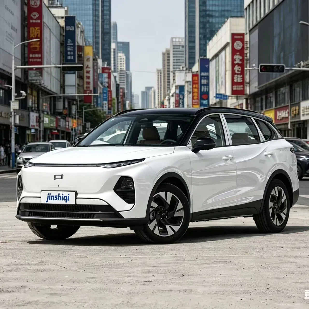 Coche Eléctrico Besturn Yueyi 07 Eficiencia de EV Vehículo de Nueva Energía Besturn Yueyi 07 Eléctrico