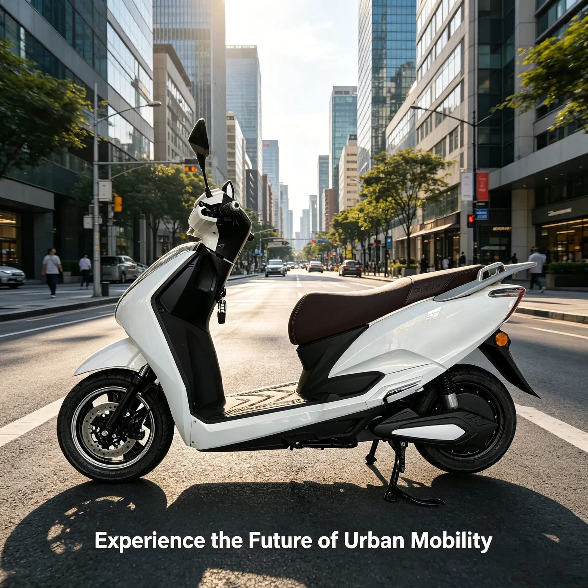 Motocicleta eléctrica diseñada para respaldar flotas flexibles e inteligentes