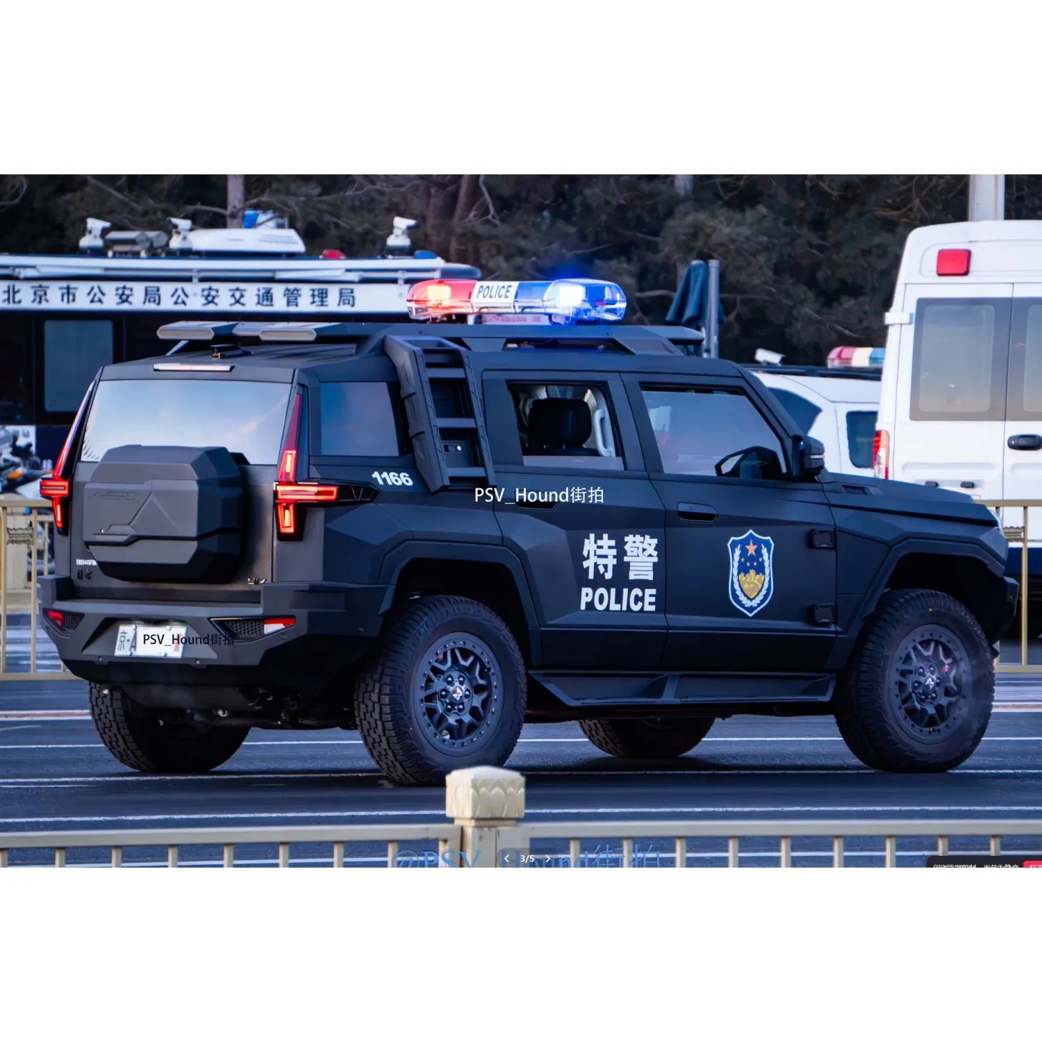 Vehículo Blindado de Alta Movilidad Híbrido Eléctrico M Hero 917