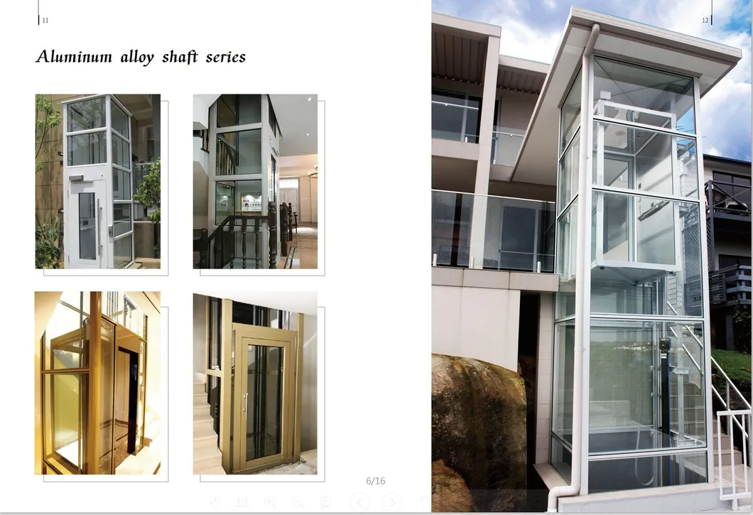 Elevador pequeño para hogar, plataforma para uso en villa, accesible para personas con discapacidad y de buena calidad