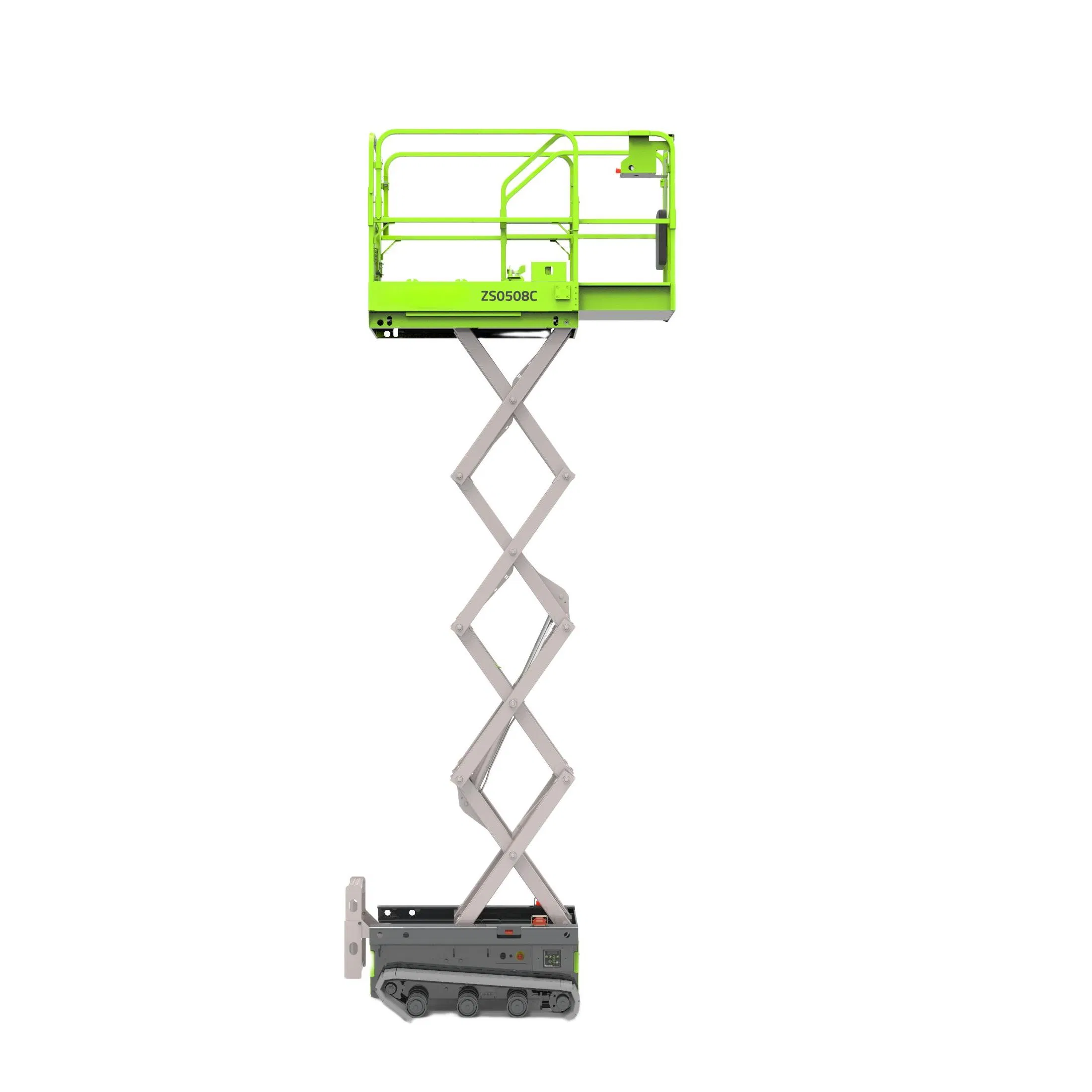 Plataforma de Crawler Compacta Elevadora de Tijera Eléctrica a Batería Zoomlion 6.5m