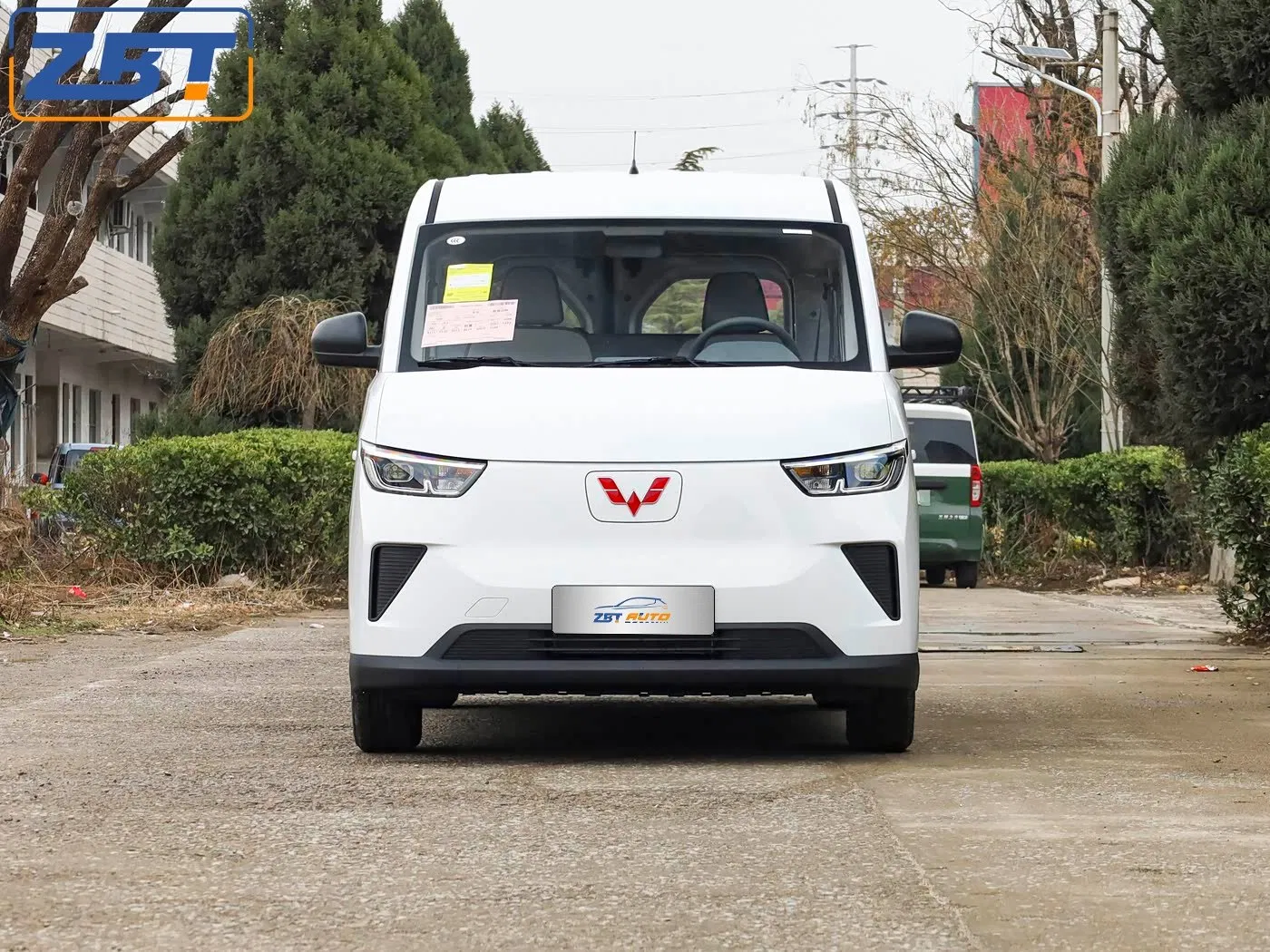 Atuozbt 2026 Wuling Yangguang Electric Van Electric Vehicle Dual-Purpose Commercial and Passenger Vehicle 9-Seater Electric Mini Bus