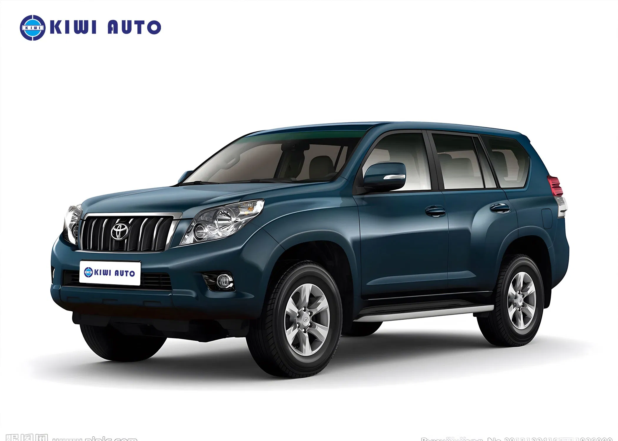 Coches Toyota usados Prado 4 Tracción en las ruedas 2.4t Gas Eléctrico Híbrido MED SUV grandes Auto