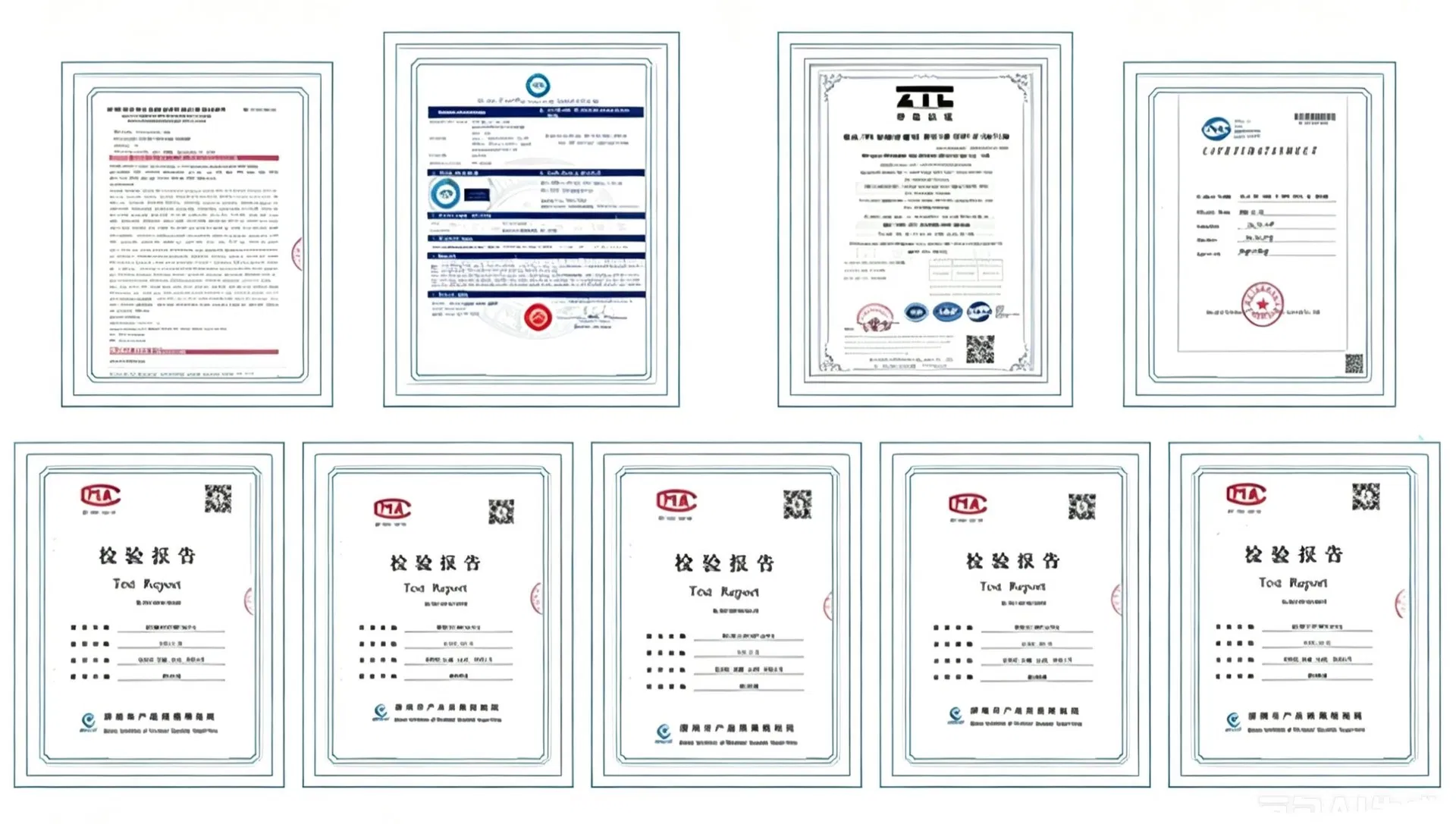 Certificados de Elevador de tijera eléctrico móvil