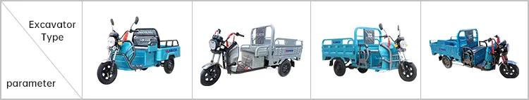 Rikshaw eléctrico de tres ruedas de largo alcance 3-Wheel para uso comercial de taxi