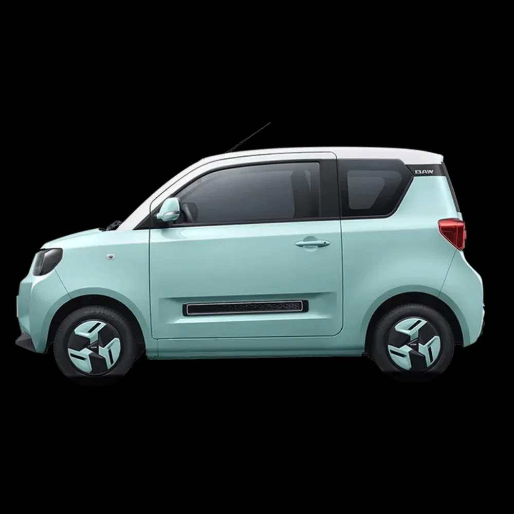 BAW Mini Coche Premium EV-4-Seater Vehículo Eléctrico de Ciudad