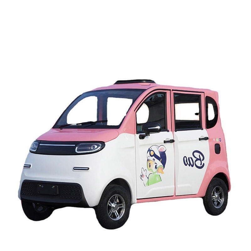Scooter de movilidad de baja velocidad de alto rendimiento OEM/ODM con freno de disco inteligente, vehículo eléctrico de cuatro ruedas para taxi, recogida familiar y niños