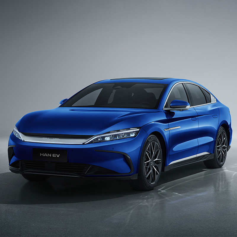 2023 Coches Eléctricos Byd Han EV 715km 4WD Coche Eléctrico de Largo Alcance Vehículo de Lujo de Nueva Energía en Stock