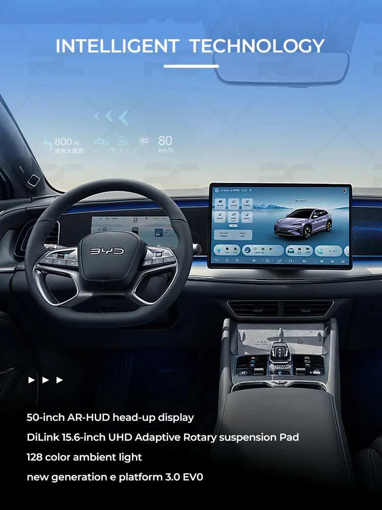 2024 Byd Sealion EV SUV 0km usado 610km rango AWD 5g vehículo nuevo inteligente conectado