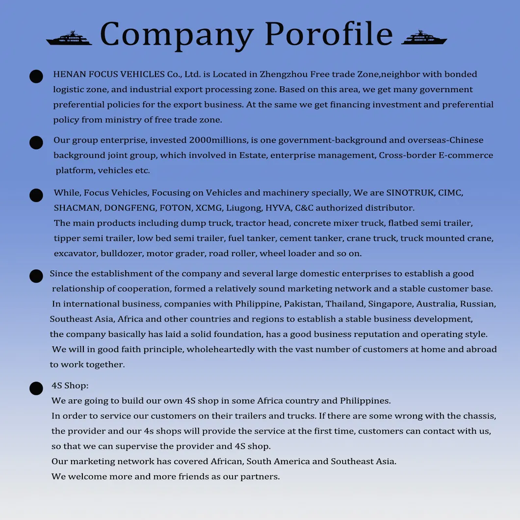Perfil de empresa, autobús comercial