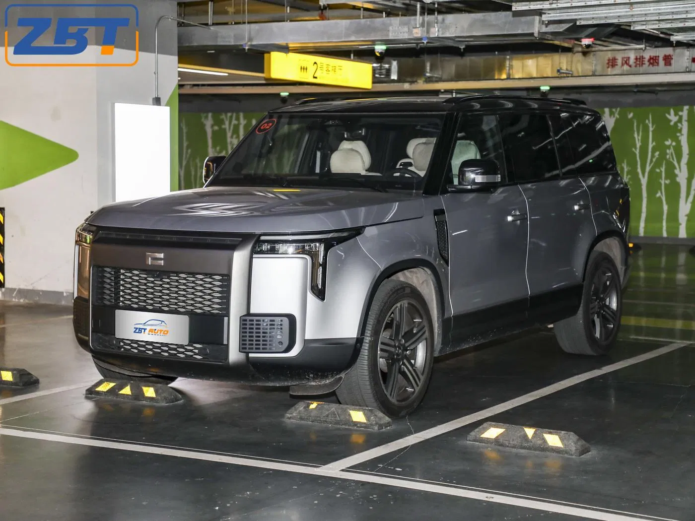 2024 Polestones Rox de Gran Tamaño 01 Última Exclusiva de la Serie de Coches Híbridos 7 Versión de Asiento para Viajes en Familia Conducción SUV Coche Eléctrico