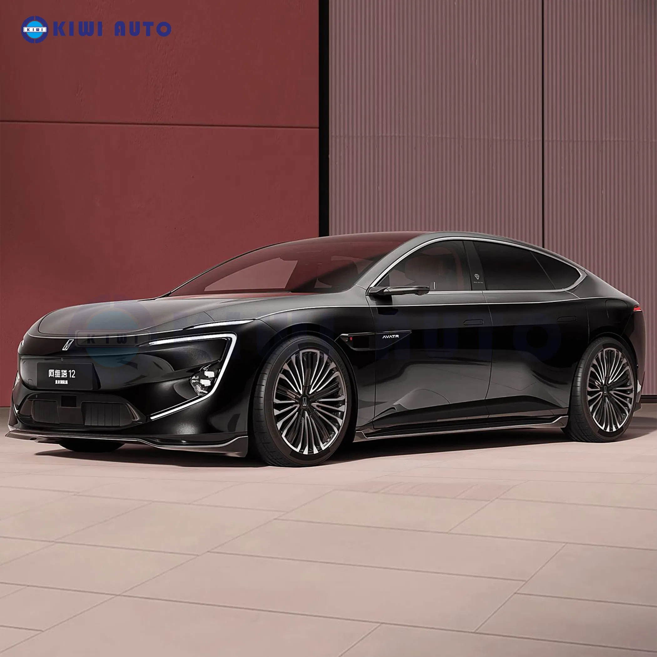 Avatr 12 2025 Versión Eléctrica Pura 4 Puerta 5 Asiento Rwd Marca de Vehículos de Energía Nueva de Alta Venta