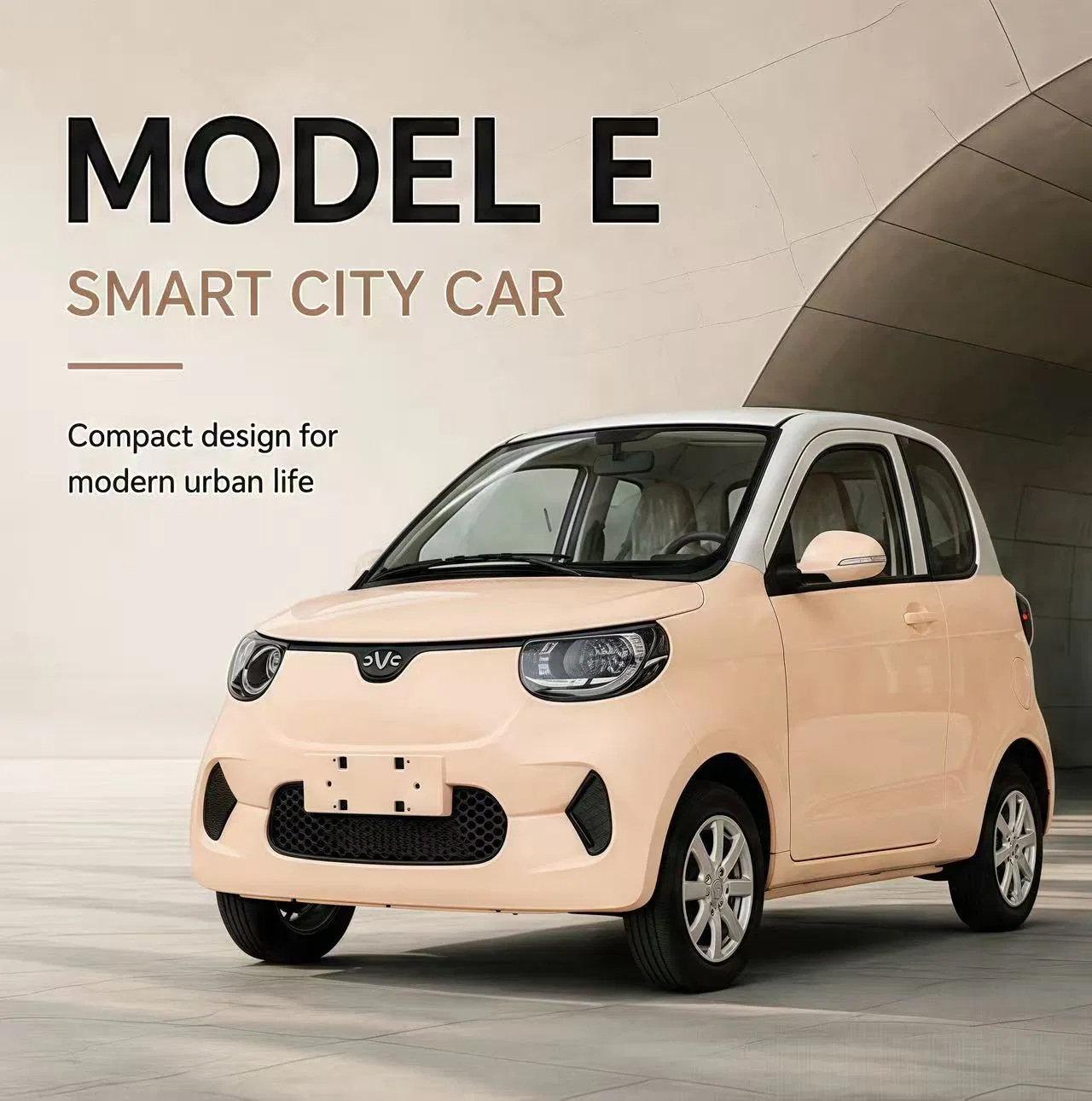 Coche eléctrico inteligente conectado con características de control a través de aplicación móvil