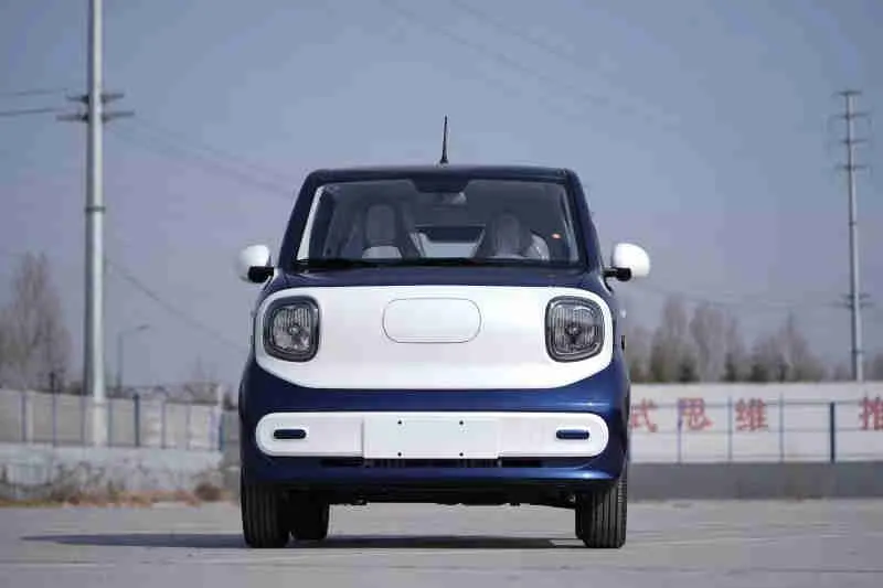 Coche mini eléctrico de pasajeros compacto para todas las estaciones, vehículo de nueva energía popular