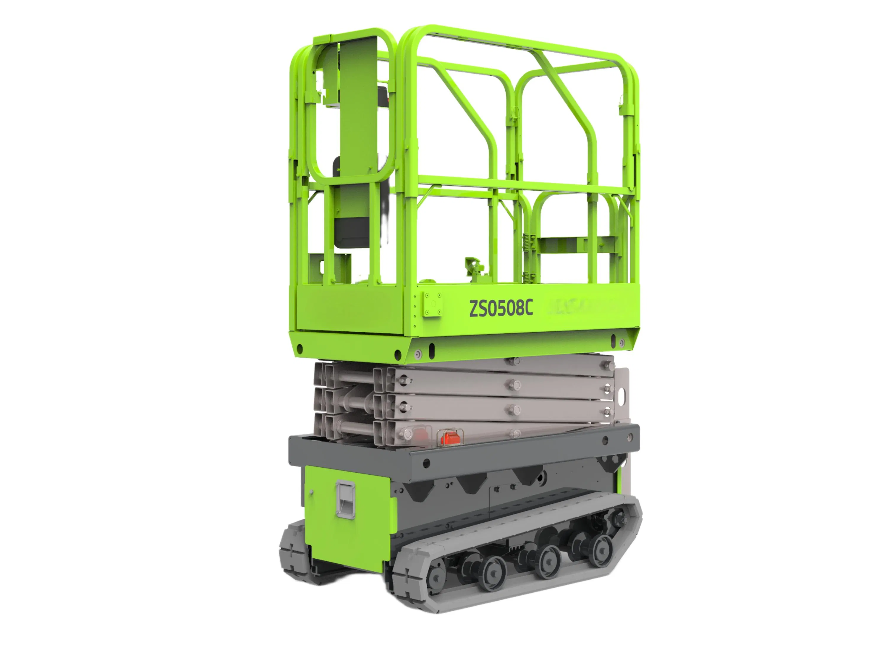 Plataforma de Crawler Compacta Elevadora de Tijera Eléctrica a Batería Zoomlion 6.5m