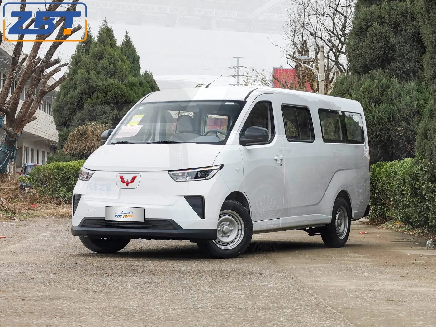 Atuozbt 2026 Wuling Yangguang Electric Van Electric Vehicle Dual-Purpose Commercial and Passenger Vehicle 9-Seater Electric Mini Bus
