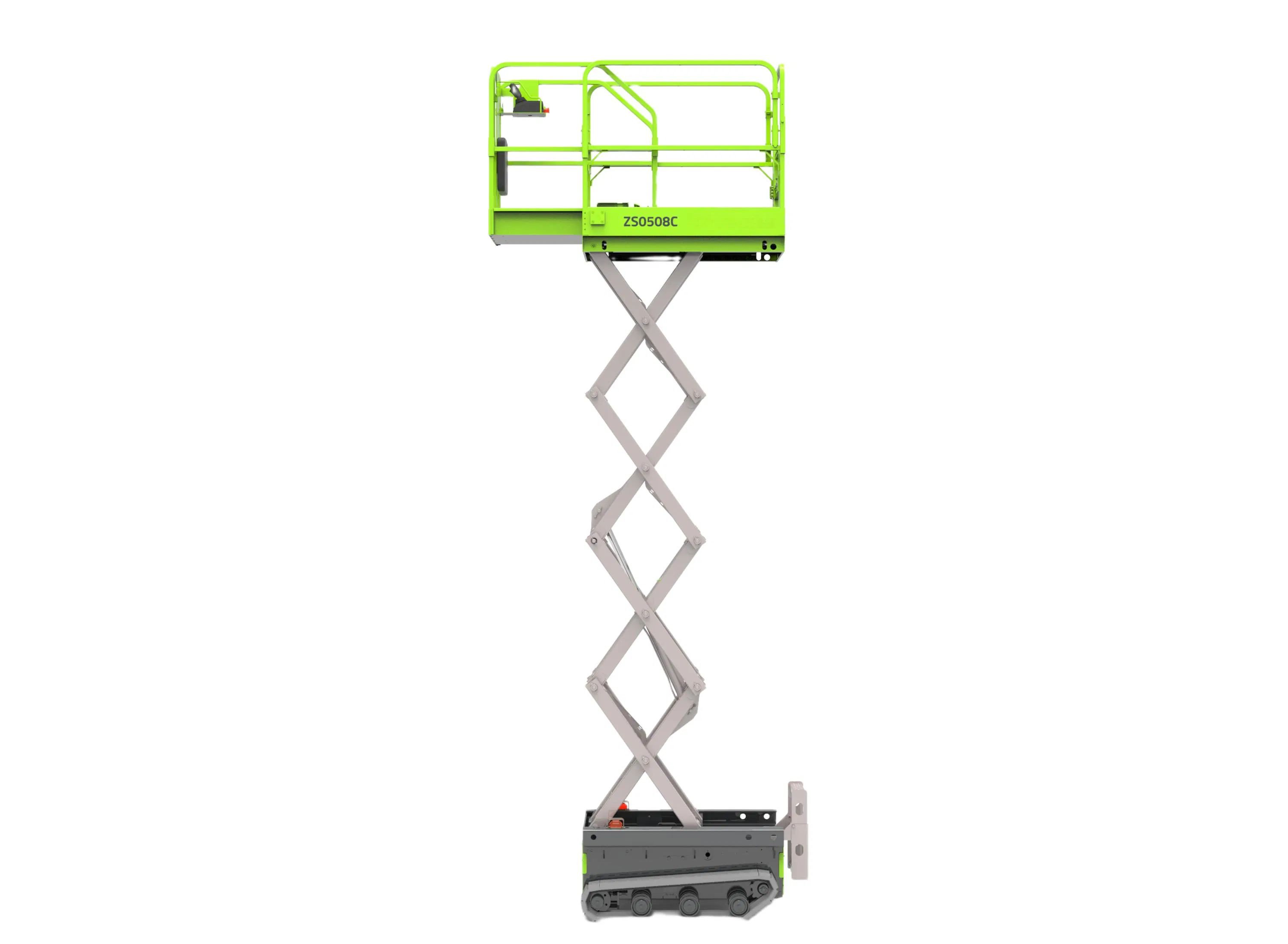Plataforma de Crawler Compacta Elevadora de Tijera Eléctrica a Batería Zoomlion 6.5m
