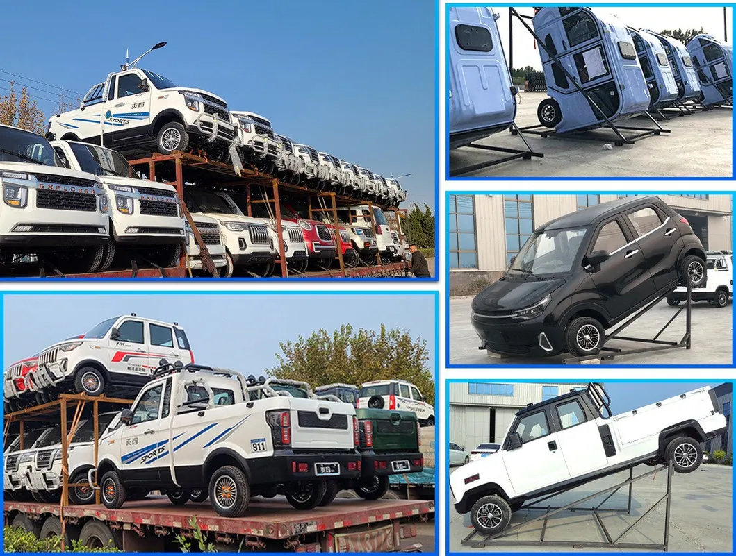 Carga de coches eléctricos en contenedor
